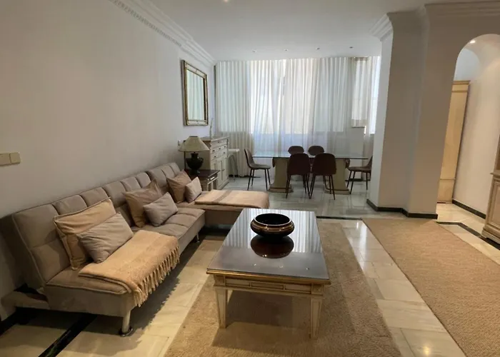 Апартаменти Front Edificio Mayoral Centro Ciudad Y Primera Linea Playa Muy Amplio Y Espacioso Марбелья